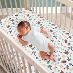 Lambs u0026 Ivy Crib & Bed Sheets*Lambs & Ivy - Lion King Adventure Fitted Crib Sheet