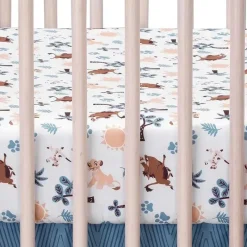 Lambs u0026 Ivy Crib & Bed Sheets*Lambs & Ivy - Lion King Adventure Fitted Crib Sheet