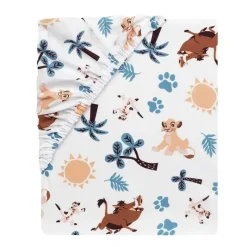 Lambs u0026 Ivy Crib & Bed Sheets*Lambs & Ivy - Lion King Adventure Fitted Crib Sheet