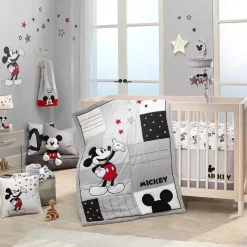 Lambs u0026 Ivy Mickey & Minnie|Bedding Sets*Lambs & Ivy - Magical Mickey Mouse 3 Pc Bedding Set