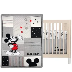 Lambs u0026 Ivy Mickey & Minnie|Bedding Sets*Lambs & Ivy - Magical Mickey Mouse 3 Pc Bedding Set