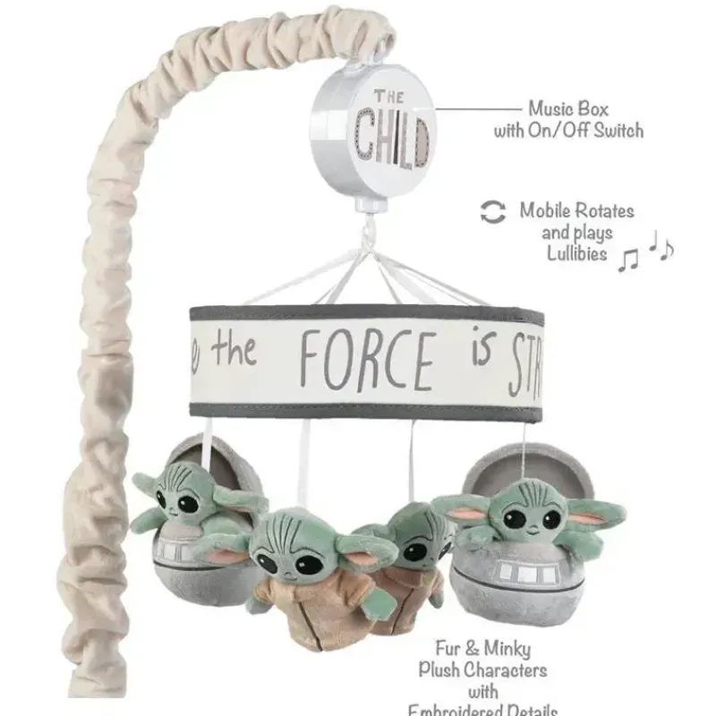 Lambs u0026 Ivy Star Wars*Lambs & Ivy - Musical Mobile, The Child Baby Yoda