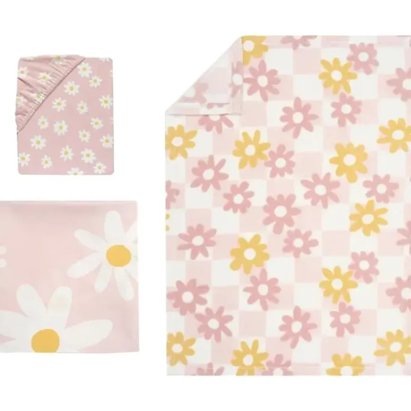Lambs u0026 Ivy Bedding Sets*Lambs & Ivy - 3-Piece Bedding Set, Daisy Dreams