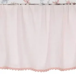 Lambs u0026 Ivy Crib & Bed Sheets*Lambs & Ivy - 3Pk Baby Blooms Pink Floral/Butterfly Baby Crib Bedding Set