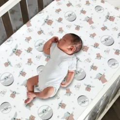 Lambs u0026 Ivy Star Wars*Lambs & Ivy - 3Pk Star Wars The Child Baby Yoda Baby Crib Bedding Set