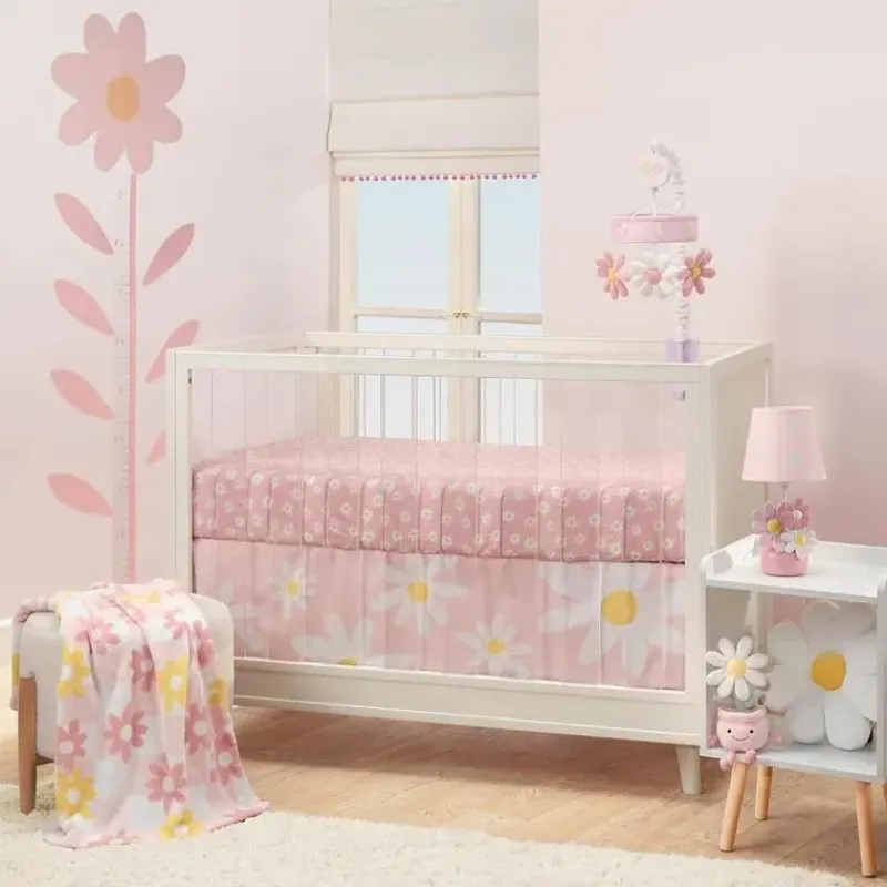 Lambs u0026 Ivy Pillows & Head Support*Lambs & Ivy - Plush Flower Pot, Daisy