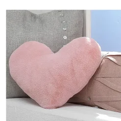 Lambs u0026 Ivy Pillows & Head Support*Lambs & Ivy - Signature Heart to Heart Soft Pink Decorative Pillow