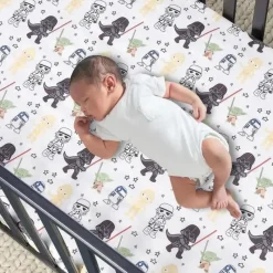 Lambs u0026 Ivy Star Wars|Crib & Bed Sheets*Lambs & Ivy - Star Wars Classic Sheet