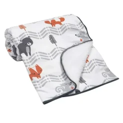 Lambs u0026 Ivy Blankets & Quilts*Lambs & Ivy Bedtime Originals Acorn Blanket, Grey