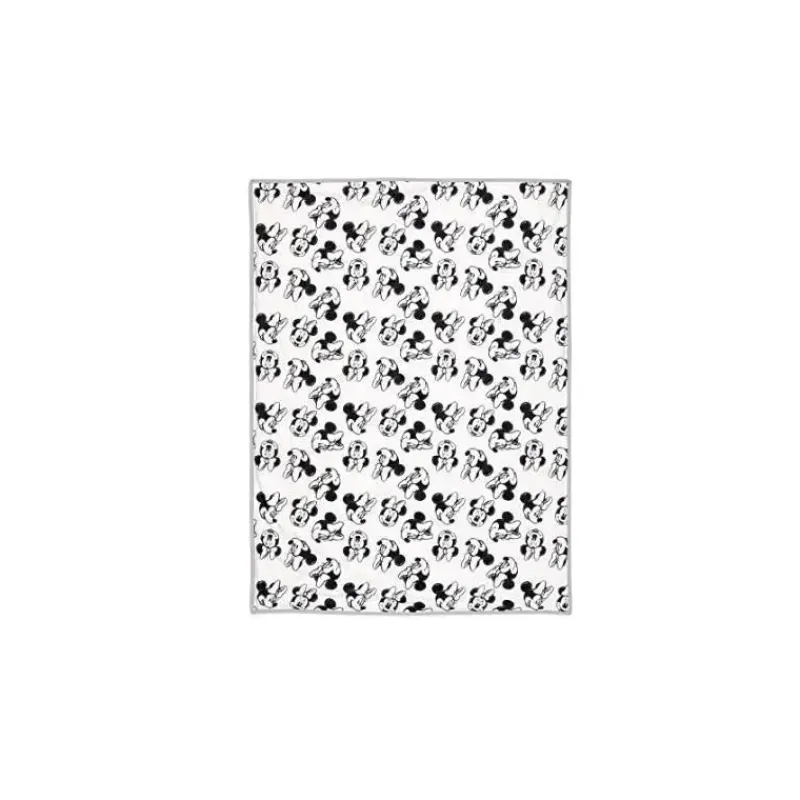 Lambs u0026 Ivy Blankets & Quilts*Lambs & Ivy Black & White Minnie Mouse Baby Blanket