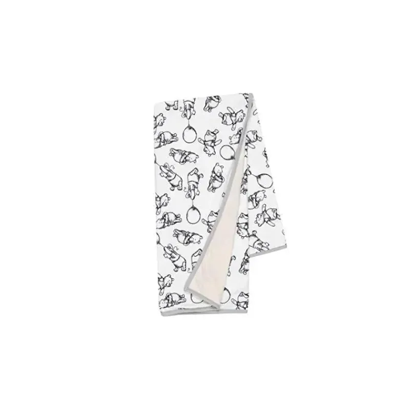 Lambs u0026 Ivy Blankets & Quilts*Lambs & Ivy Black & White Winnie The Pooh Baby Blanket