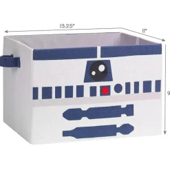 Lambs u0026 Ivy Storage & Organizers*Lambs & Ivy Collapsible Storage Bin Organizer, R2-D2