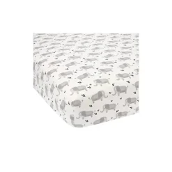 Lambs u0026 Ivy Crib & Bed Sheets*Lambs & Ivy Elephant Crib Sheet