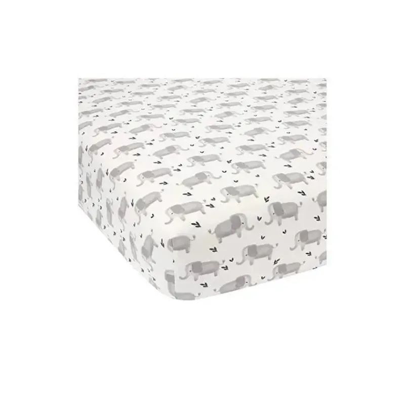 Lambs u0026 Ivy Crib & Bed Sheets*Lambs & Ivy Elephant Crib Sheet