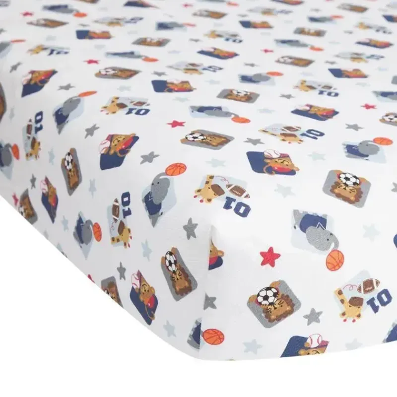 Lambs u0026 Ivy Crib & Bed Sheets*Lambs & Ivy Future All-Star Crib Sheet