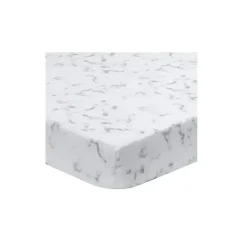 Lambs u0026 Ivy Crib & Bed Sheets*Lambs & Ivy Gray Marble Baby Crib Fitted Sheet