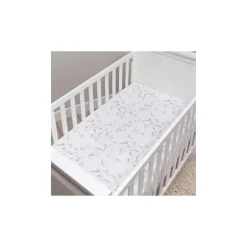 Lambs u0026 Ivy Crib & Bed Sheets*Lambs & Ivy Gray Marble Baby Crib Fitted Sheet