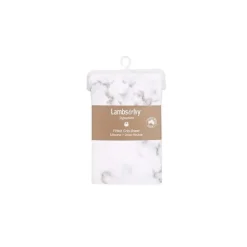 Lambs u0026 Ivy Crib & Bed Sheets*Lambs & Ivy Gray Marble Baby Crib Fitted Sheet