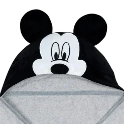 Lambs u0026 Ivy Mickey & Minnie|Baby Bath Towels*Lambs & Ivy Hooded Baby Bath Towel, Mickey Mouse