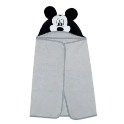 Lambs u0026 Ivy Mickey & Minnie|Baby Bath Towels*Lambs & Ivy Hooded Baby Bath Towel, Mickey Mouse
