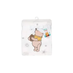 Lambs u0026 Ivy Blankets & Quilts*Lambs & Ivy Ivory Winnie The Pooh Baby Blanket