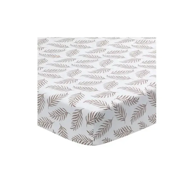 Lambs u0026 Ivy Crib & Bed Sheets*Lambs & Ivy Leaves Baby Crib Fitted Sheet