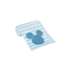 Lambs u0026 Ivy Blankets & Quilts*Lambs & Ivy Light Blue Mickey Mouse Baby Blanket