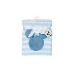 Lambs u0026 Ivy Blankets & Quilts*Lambs & Ivy Light Blue Mickey Mouse Baby Blanket