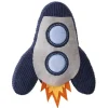 Lambs u0026 Ivy Plush & Stuffed Animals*Lambs & Ivy Milky Way Rocket Ship Nursery Throw Pillow Plush, Blue/Grey