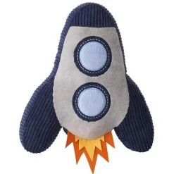 Lambs u0026 Ivy Plush & Stuffed Animals*Lambs & Ivy Milky Way Rocket Ship Nursery Throw Pillow Plush, Blue/Grey