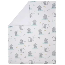 Lambs u0026 Ivy Blankets & Quilts*Lambs & Ivy Minky Sherpa Baby Blanket, Dumbo
