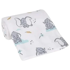 Lambs u0026 Ivy Blankets & Quilts*Lambs & Ivy Minky Sherpa Baby Blanket, Dumbo