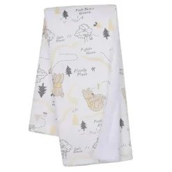 Lambs u0026 Ivy Blankets & Quilts*Lambs & Ivy Minky Sherpa Baby Blanket, Winnie and the Pooh