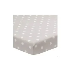 Lambs u0026 Ivy Crib & Bed Sheets*Lambs & Ivy Polka Dots Baby Crib Fitted Sheet