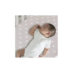 Lambs u0026 Ivy Crib & Bed Sheets*Lambs & Ivy Polka Dots Baby Crib Fitted Sheet