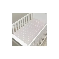 Lambs u0026 Ivy Crib & Bed Sheets*Lambs & Ivy Polka Dots Baby Crib Fitted Sheet