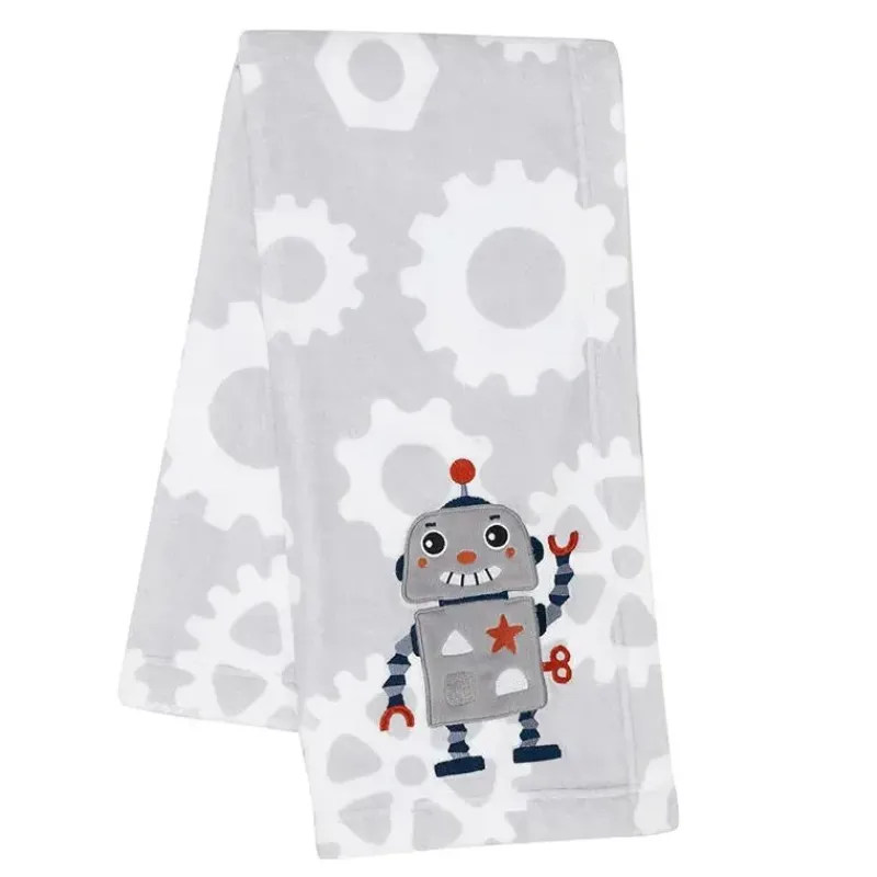 Lambs u0026 Ivy Blankets & Quilts*Lambs & Ivy Robbie Robot Blanket