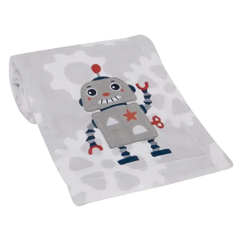 Lambs u0026 Ivy Blankets & Quilts*Lambs & Ivy Robbie Robot Blanket