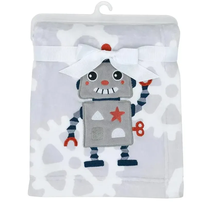 Lambs u0026 Ivy Blankets & Quilts*Lambs & Ivy Robbie Robot Blanket