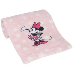 Lambs u0026 Ivy Mickey & Minnie|Blankets & Quilts*Lambs & Ivy Soft Fleece Baby Blanket, Minnie Mouse