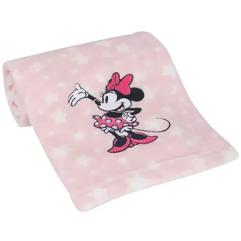Lambs u0026 Ivy Mickey & Minnie|Blankets & Quilts*Lambs & Ivy Soft Fleece Baby Blanket, Minnie Mouse