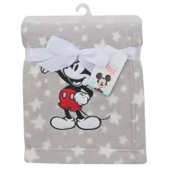 Lambs u0026 Ivy Mickey & Minnie|Blankets & Quilts*Lambs & Ivy Soft Fleece Baby Blanket, Mickey Mouse