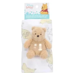 Lambs u0026 Ivy Swaddles & Wearable Blankets*Lambs & Ivy Swaddle Blanket & Plush Toy Gift Set, Winnie The Pooh