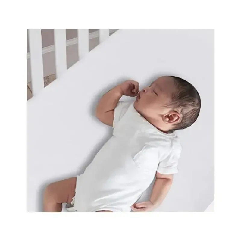 Lambs u0026 Ivy Crib & Bed Sheets*Lambs & Ivy White Baby Crib Fitted Sheet