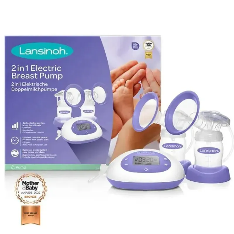 Lansinoh Breast Pumps*- 2-in-1 Double Electric Breast Pump