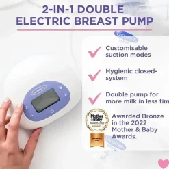 Lansinoh Breast Pumps*- 2-in-1 Double Electric Breast Pump