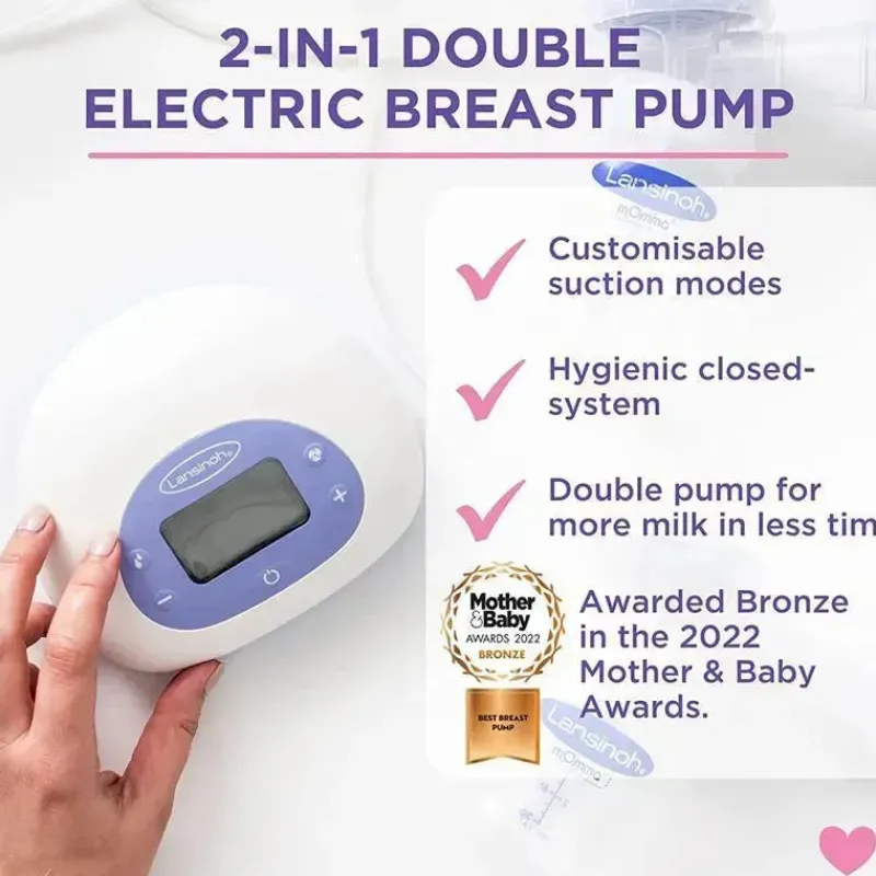 Lansinoh Breast Pumps*- 2-in-1 Double Electric Breast Pump