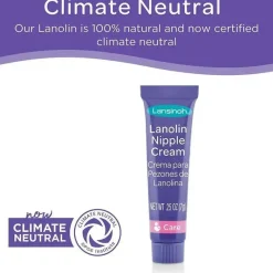 Lansinoh Diaper Rash*- Lanolin Nipple Cream for Nursing, 3 Mini Tubes/0.75oz