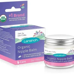 Lansinoh Gift For Mom|Organic*- Organic Nipple Cream for Breastfeeding 2Oz
