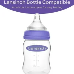 Lansinoh Breast Pump Accessories*- 4Pk Breastmilk Storage Bottles